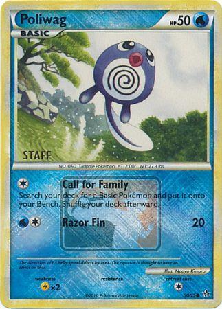 Poliwag (58/95) (League Promo Staff) [HeartGold & SoulSilver: Unleashed] | Exor Games Dartmouth