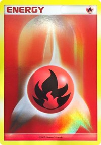 Fire Energy (2007 2008 League Promo) [League & Championship Cards] | Exor Games Dartmouth