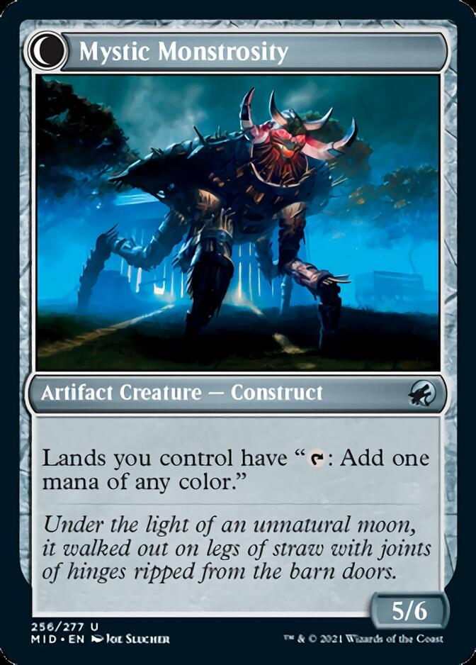 Mystic Skull // Mystic Monstrosity [Innistrad: Midnight Hunt] | Exor Games Dartmouth