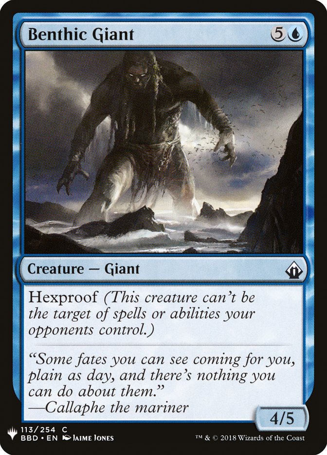 Benthic Giant [Mystery Booster] | Exor Games Dartmouth