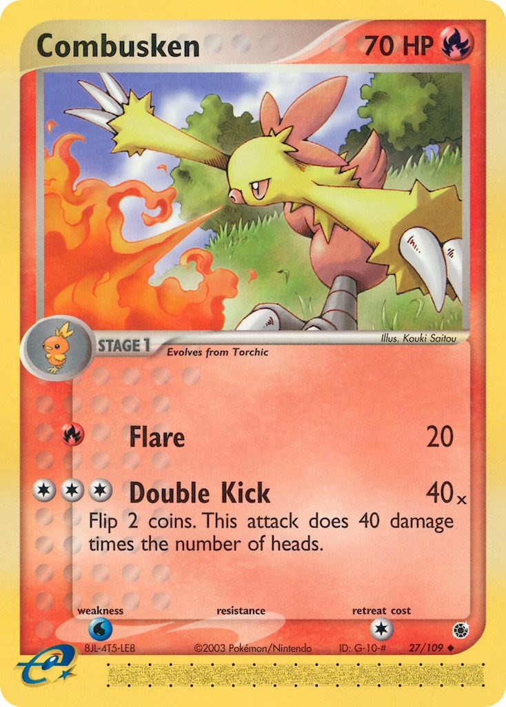 Combusken (27/109) [EX: Ruby & Sapphire] | Exor Games Dartmouth