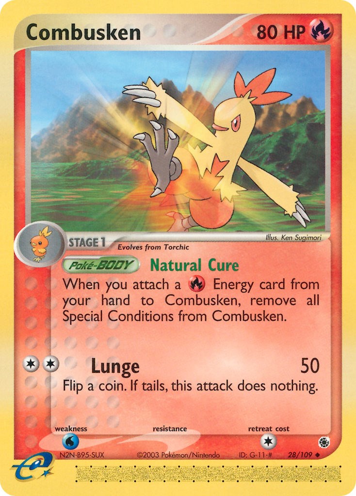 Combusken (28/109) [EX: Ruby & Sapphire] | Exor Games Dartmouth