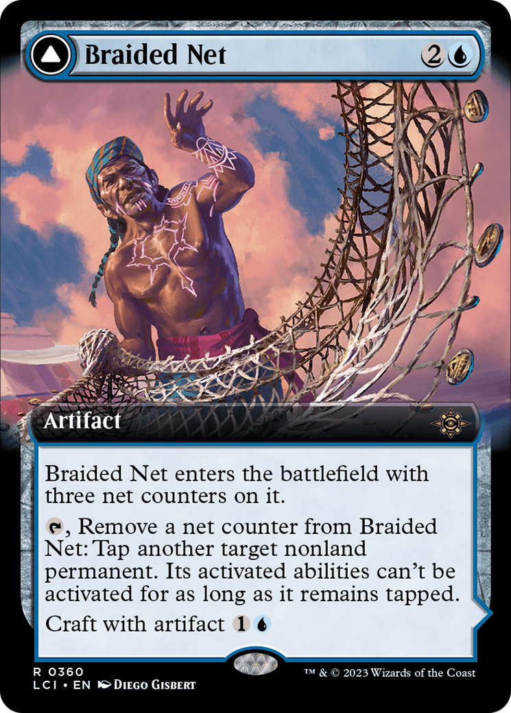 Braided Net // Braided Quipu (Extended Art) [The Lost Caverns of Ixalan] | Exor Games Dartmouth