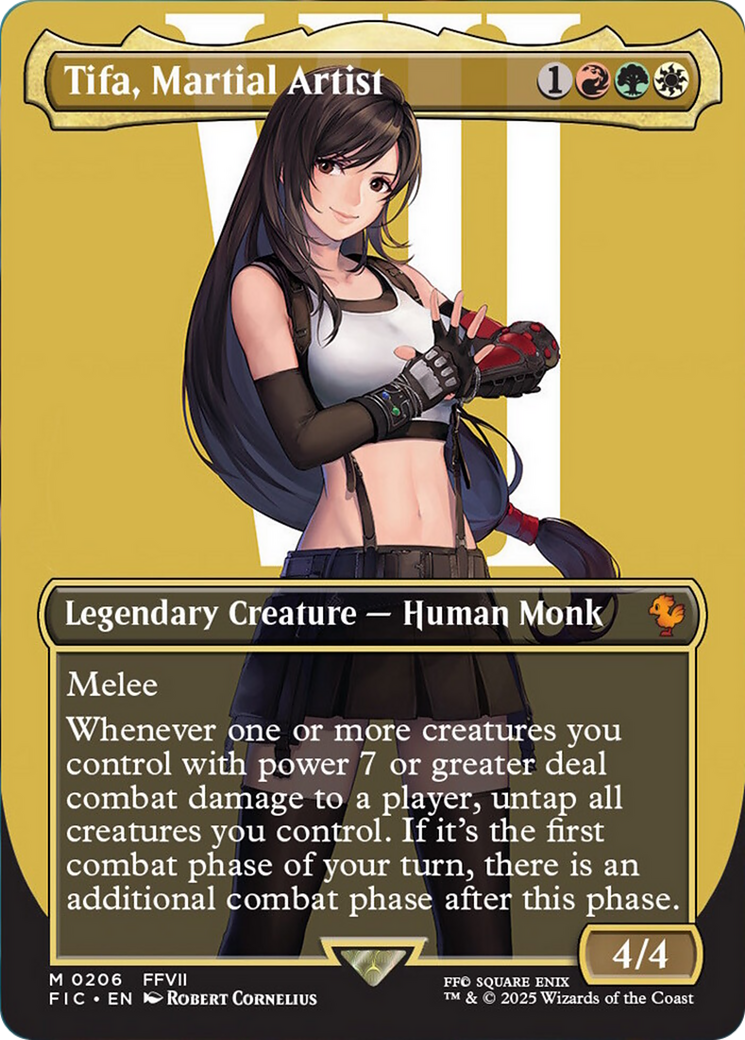 Tifa, Martial Artist (Borderless) [FINAL FANTASY Commander] | Exor Games Dartmouth