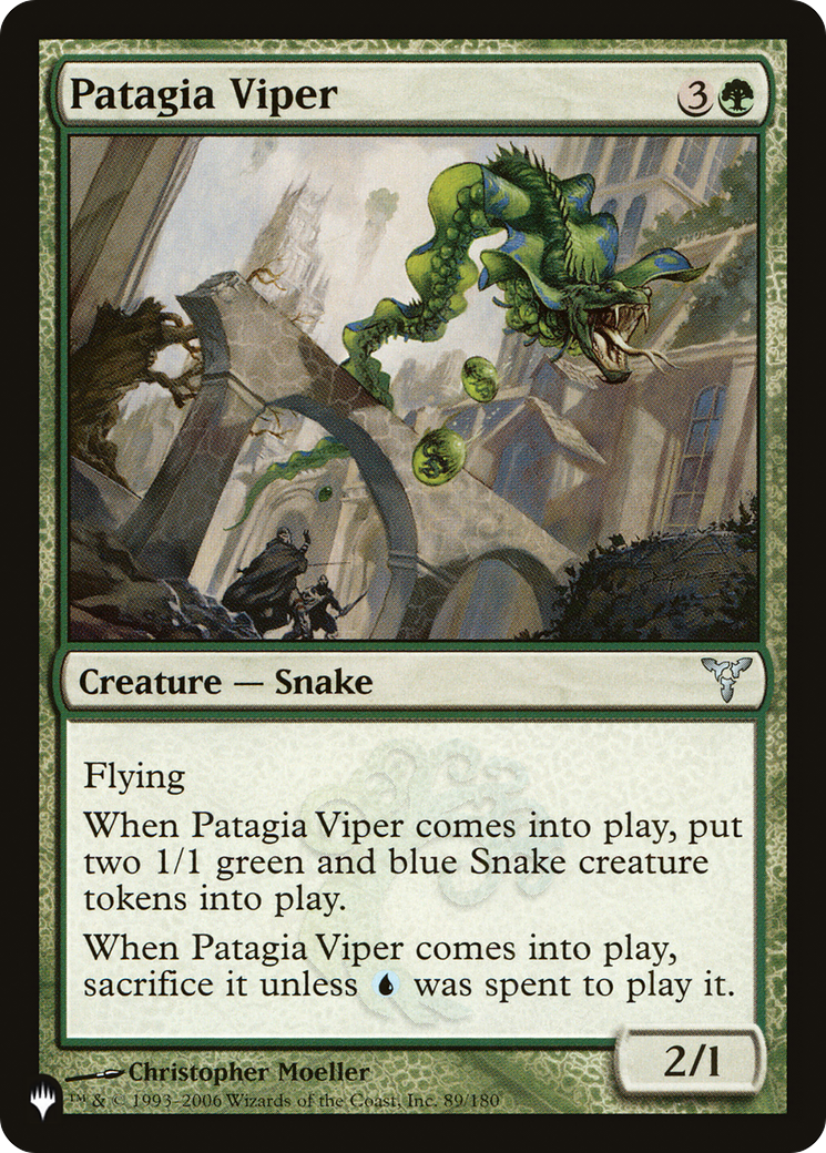 Patagia Viper [The List] | Exor Games Dartmouth
