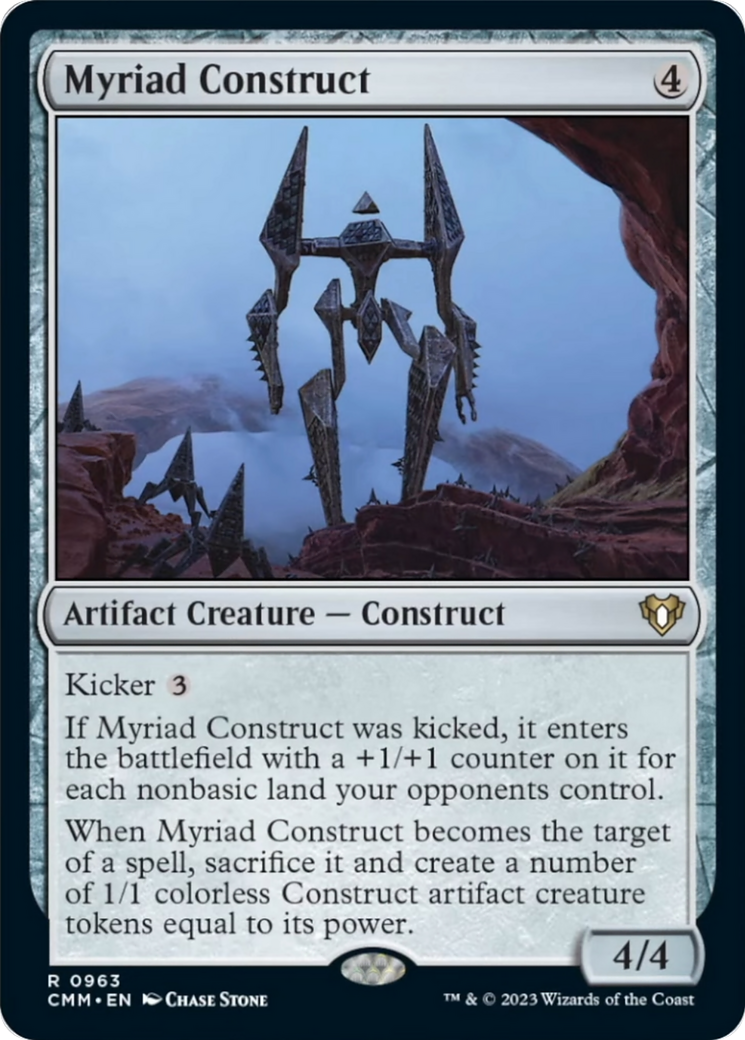 Myriad Construct [Commander Masters] | Exor Games Dartmouth