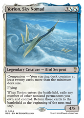 Yorion, Sky Nomad (White Border) [Mystery Booster 2] | Exor Games Dartmouth