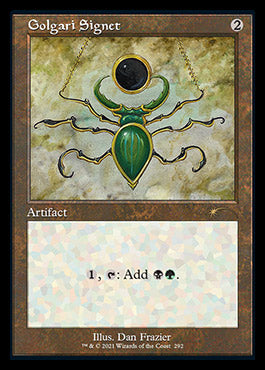 Golgari Signet (Retro) [Secret Lair Drop Series] | Exor Games Dartmouth