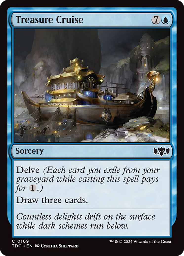 Treasure Cruise [Tarkir: Dragonstorm Commander] | Exor Games Dartmouth