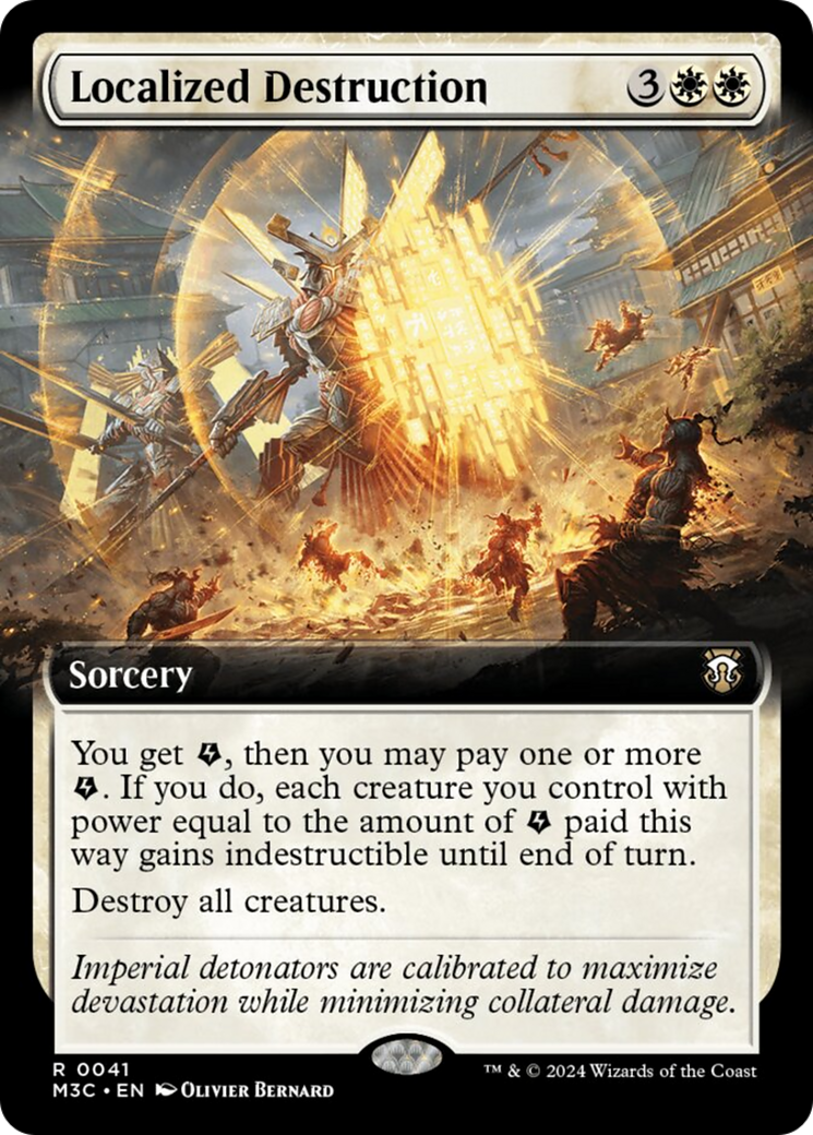 Localized Destruction (Extended Art) [Modern Horizons 3 Commander] | Exor Games Dartmouth
