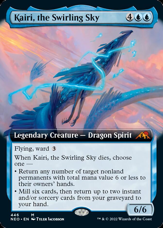 Kairi, the Swirling Sky (Extended Art) [Kamigawa: Neon Dynasty] | Exor Games Dartmouth