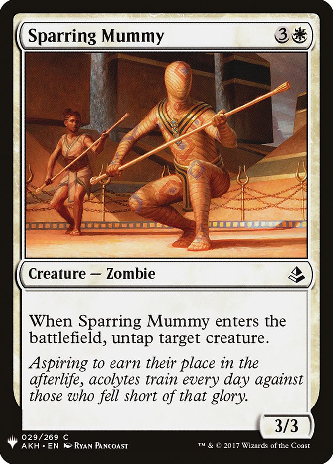 Sparring Mummy [Mystery Booster] | Exor Games Dartmouth