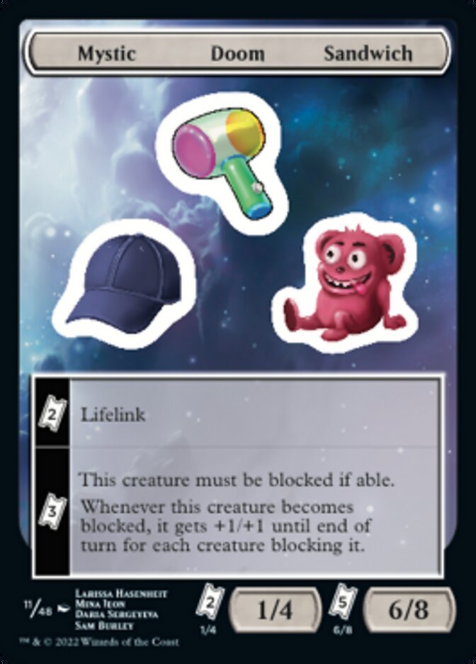 Mystic Doom Sandwich [Unfinity Stickers] | Exor Games Dartmouth