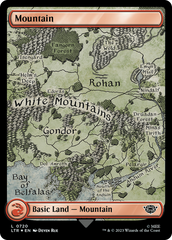 Mountain (720) (Surge Foil) [The Lord of the Rings: Tales of Middle-Earth] | Exor Games Dartmouth