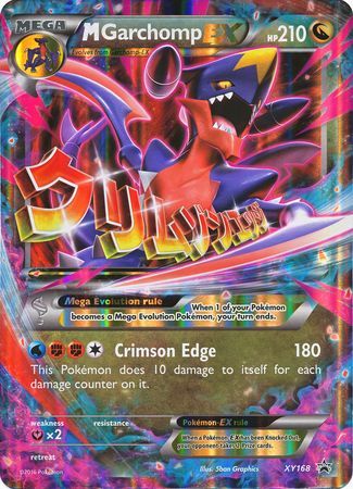 M Garchomp EX (XY168) (Jumbo Card) [XY: Black Star Promos] | Exor Games Dartmouth