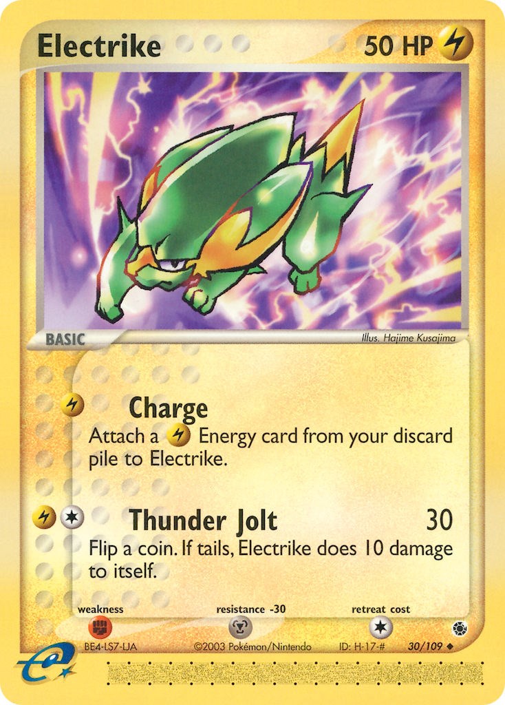 Electrike (30/109) [EX: Ruby & Sapphire] | Exor Games Dartmouth