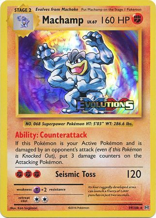 Machamp (59/108) (XY Evolutions Prerelease) [XY: Black Star Promos] | Exor Games Dartmouth