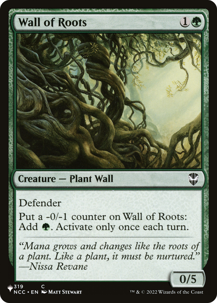 Wall of Roots [The List] | Exor Games Dartmouth