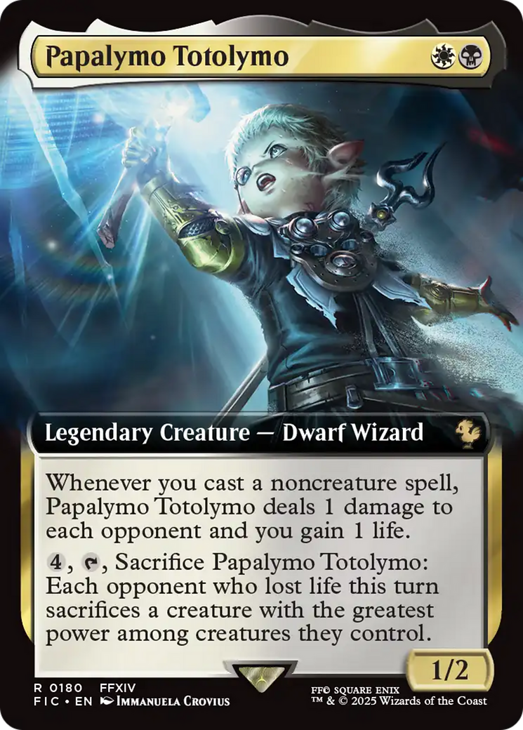 Papalymo Totolymo (Extended Art) [FINAL FANTASY Commander] | Exor Games Dartmouth