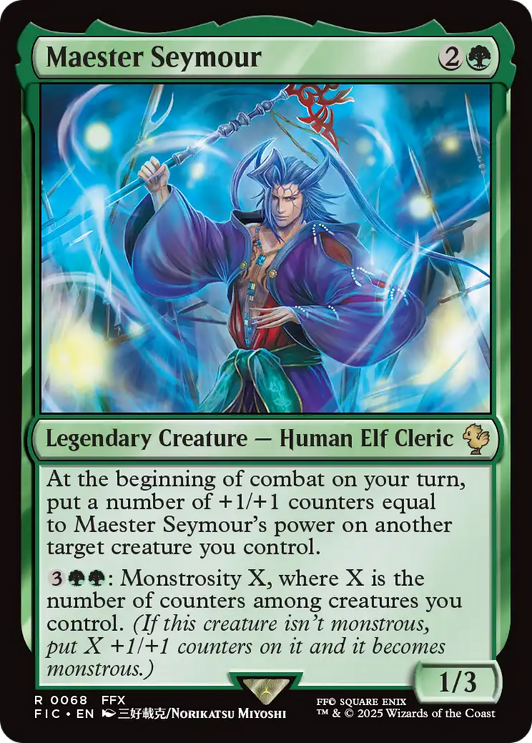 Maester Seymour [FINAL FANTASY Commander] | Exor Games Dartmouth