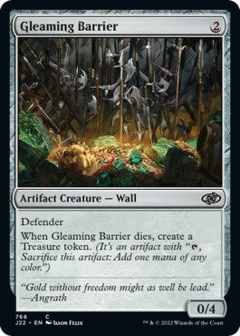 Gleaming Barrier [Jumpstart 2022] | Exor Games Dartmouth