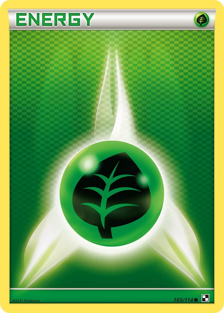 Grass Energy (105/114) [Black & White: Base Set] | Exor Games Dartmouth
