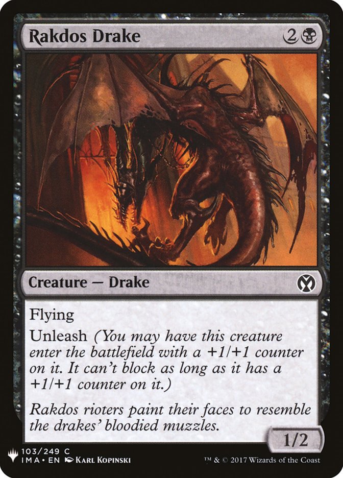 Rakdos Drake [Mystery Booster] | Exor Games Dartmouth
