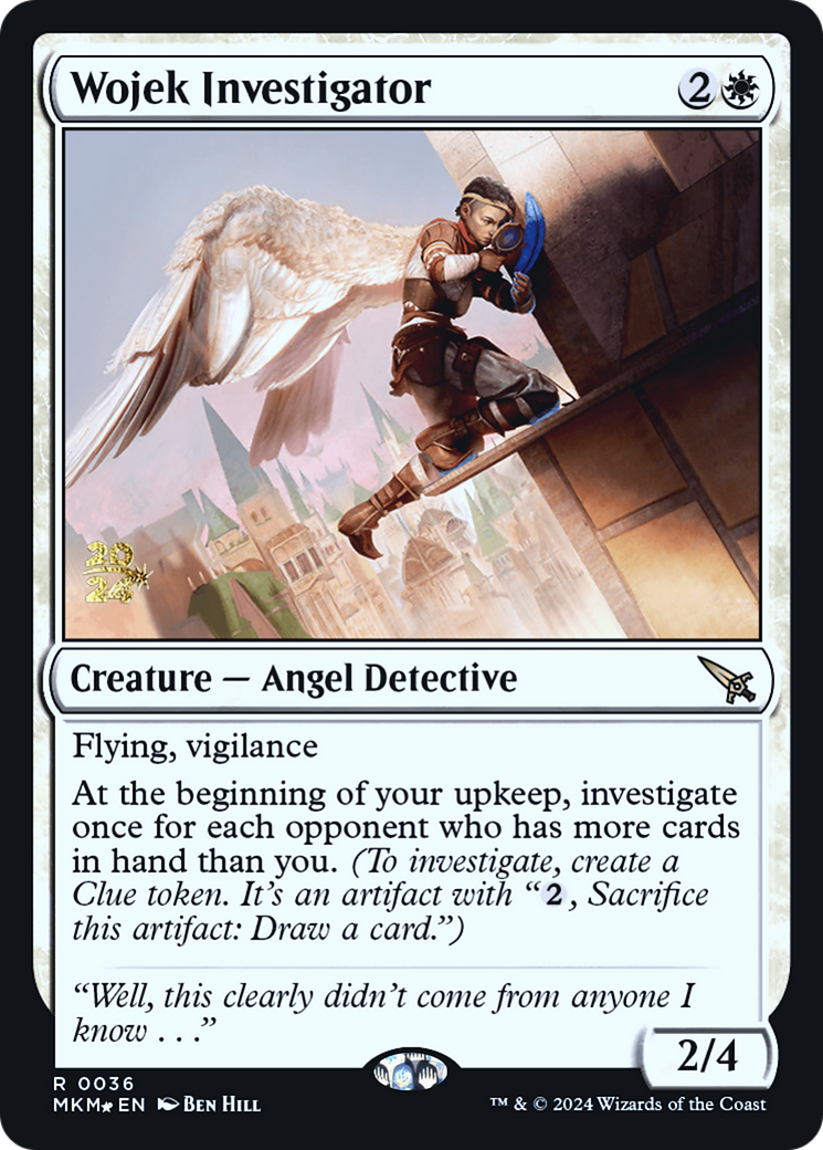 Wojek Investigator [Murders at Karlov Manor Prerelease Promos] | Exor Games Dartmouth