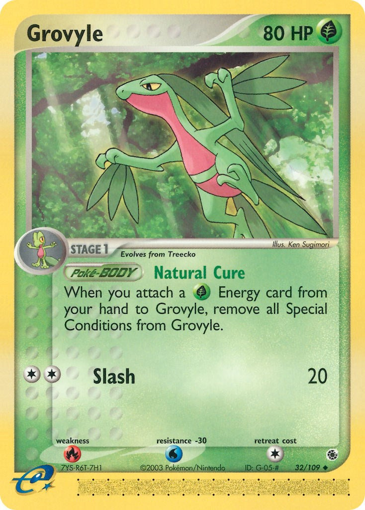 Grovyle (32/109) [EX: Ruby & Sapphire] | Exor Games Dartmouth
