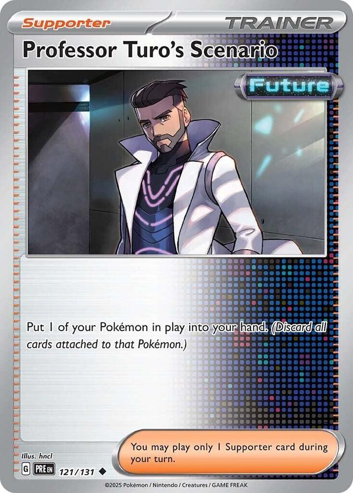 Professor Turo's Scenario (121/131) [Scarlet & Violet: Prismatic Evolutions] | Exor Games Dartmouth