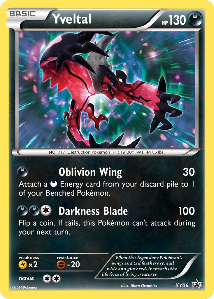 Yveltal (XY06) [XY: Black Star Promos] | Exor Games Dartmouth