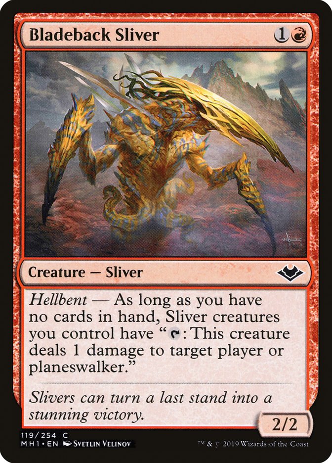 Bladeback Sliver [Modern Horizons] | Exor Games Dartmouth