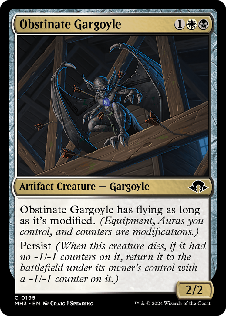 Obstinate Gargoyle [Modern Horizons 3] | Exor Games Dartmouth