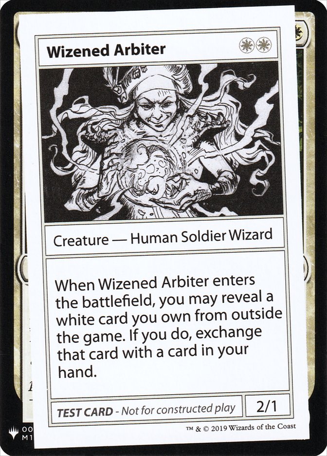 Wizened Arbiter [Mystery Booster Playtest Cards] | Exor Games Dartmouth