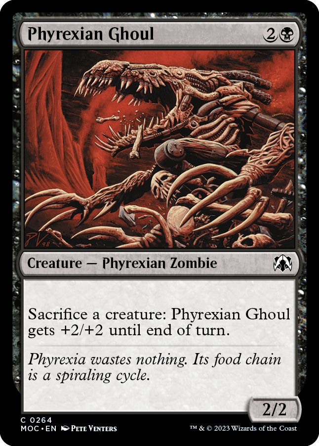 Phyrexian Ghoul [March of the Machine Commander] | Exor Games Dartmouth