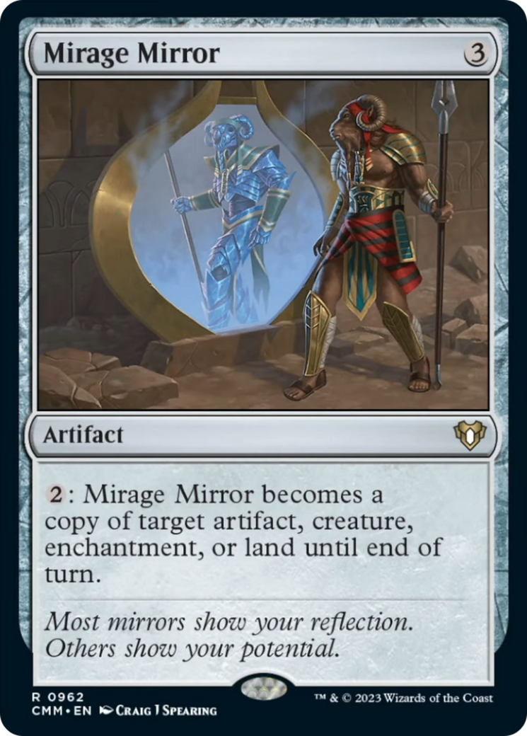Mirage Mirror [Commander Masters] | Exor Games Dartmouth