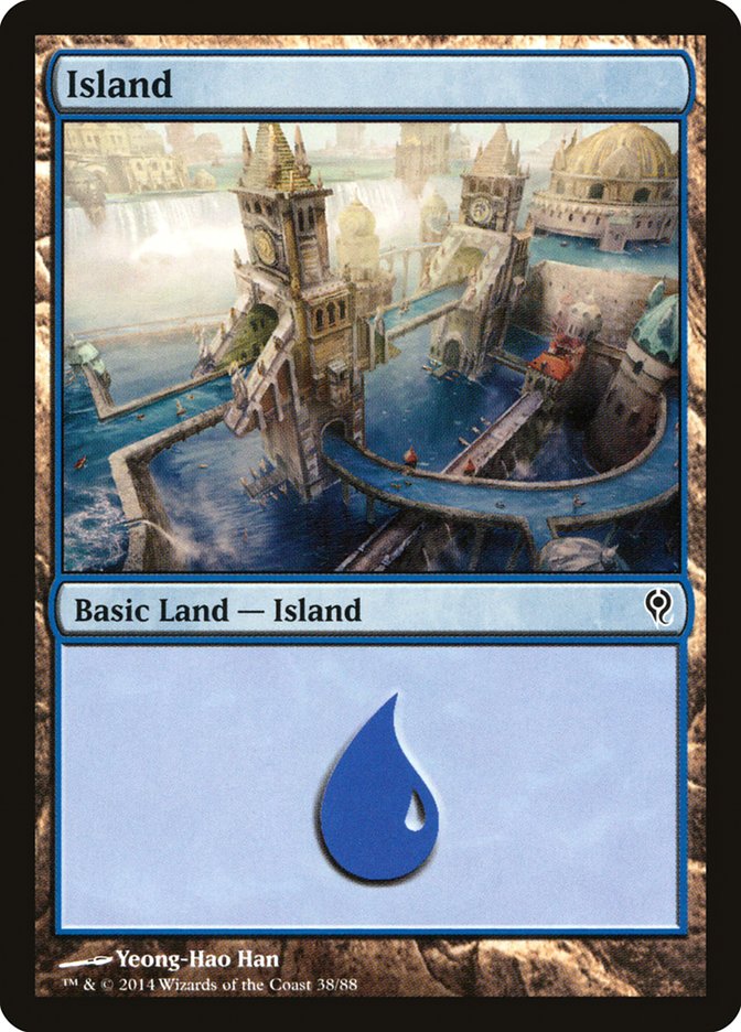 Island (38) [Duel Decks: Jace vs. Vraska] | Exor Games Dartmouth