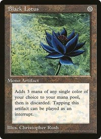 Black Lotus (Oversized) [Oversize Cards] | Exor Games Dartmouth