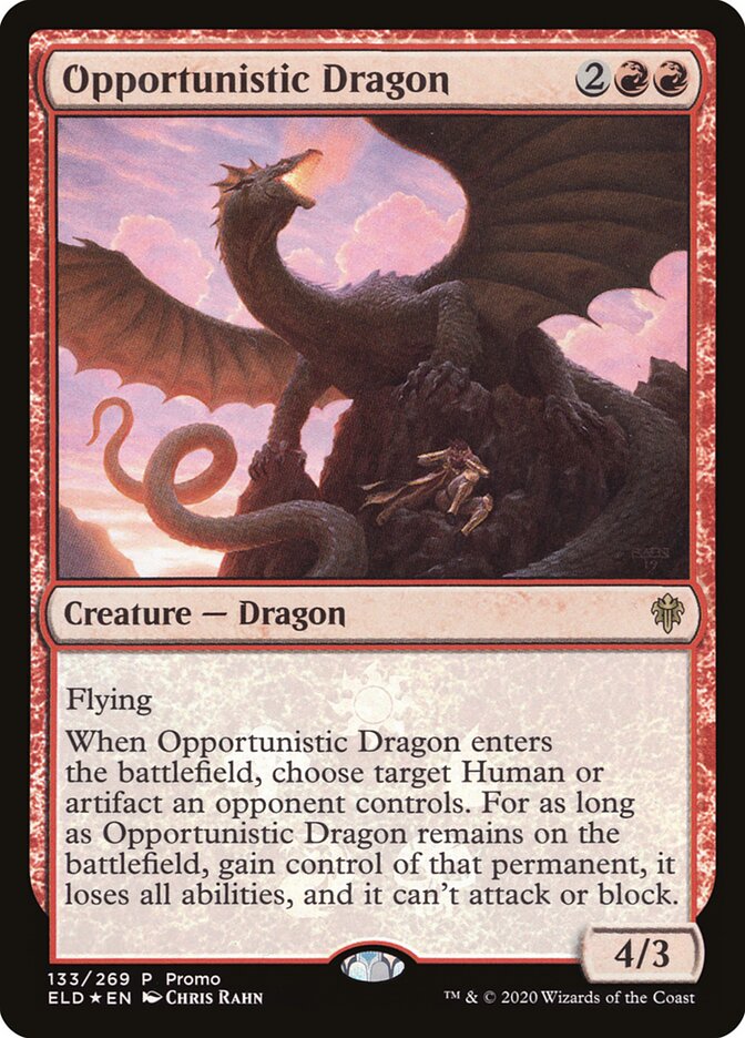 Opportunistic Dragon [Resale Promos] | Exor Games Dartmouth