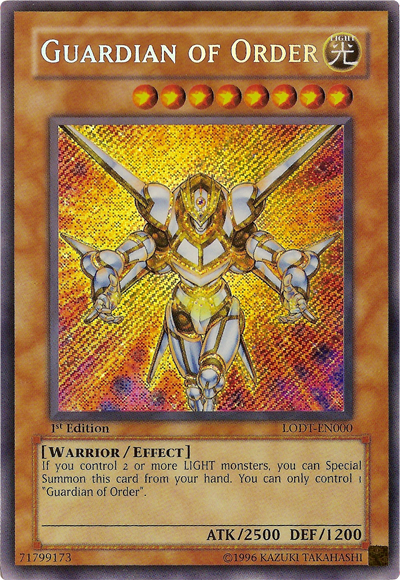Guardian of Order [LODT-EN000] Secret Rare | Exor Games Dartmouth