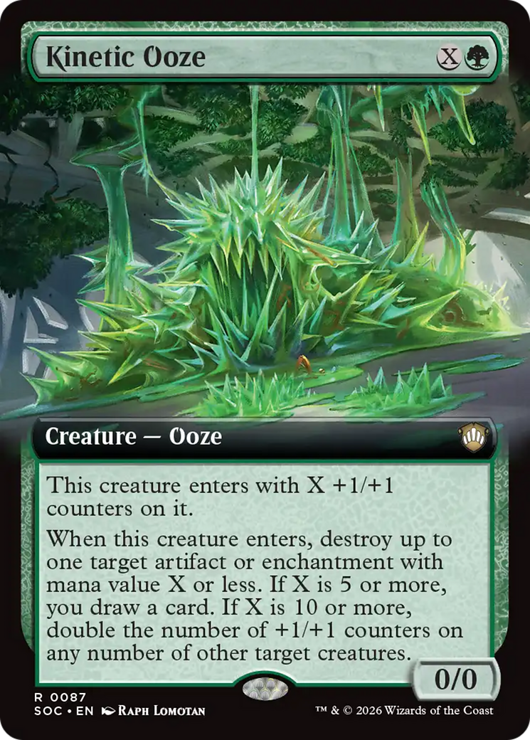 Kinetic Ooze (Extended Art) [Secrets of Strixhaven Commander] | Exor Games Dartmouth