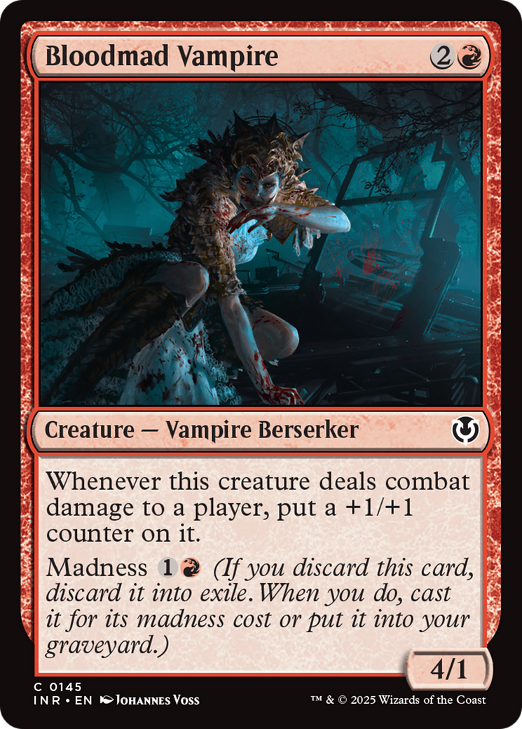 Bloodmad Vampire [Innistrad Remastered] | Exor Games Dartmouth