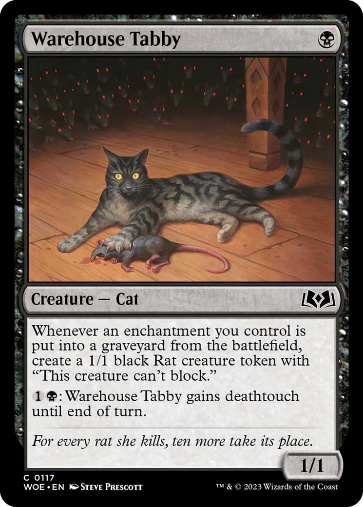 Warehouse Tabby [Wilds of Eldraine] | Exor Games Dartmouth