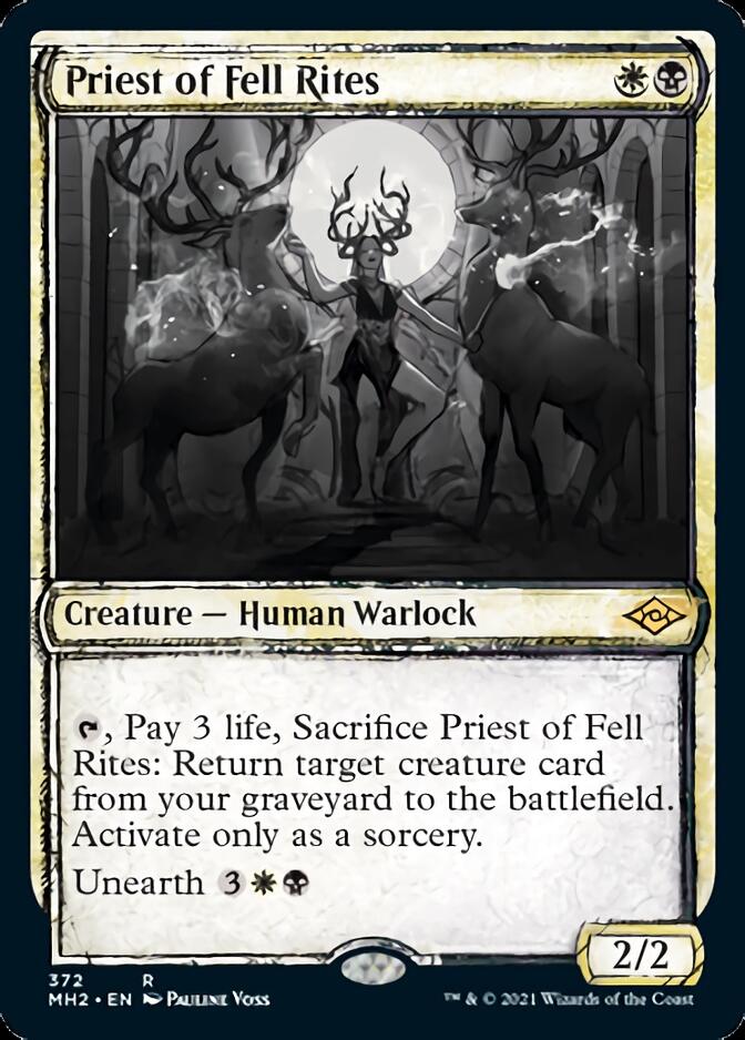 Priest of Fell Rites (Sketch) [Modern Horizons 2] | Exor Games Dartmouth