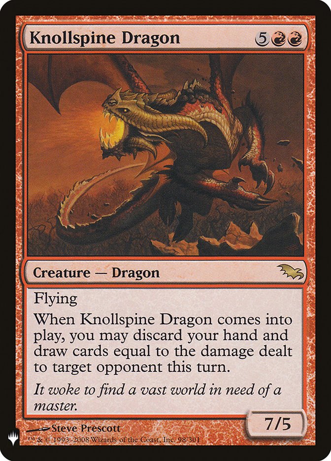 Knollspine Dragon [The List] | Exor Games Dartmouth