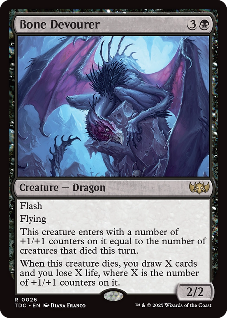 Bone Devourer [Tarkir: Dragonstorm Commander] | Exor Games Dartmouth