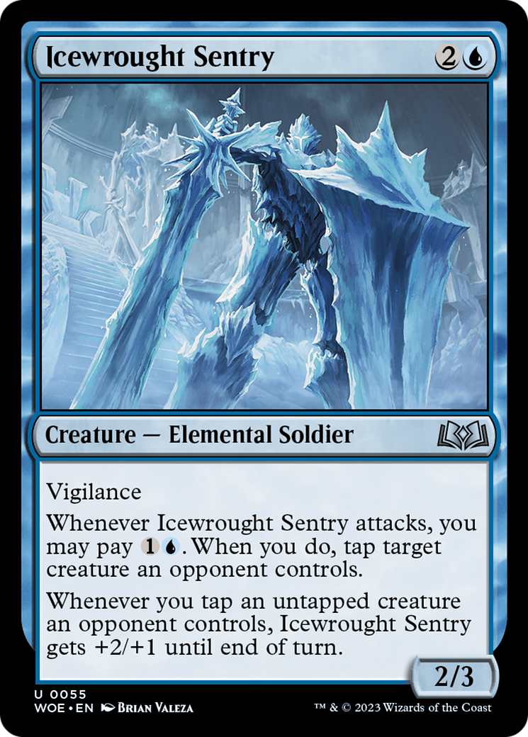 Icewrought Sentry [Wilds of Eldraine] | Exor Games Dartmouth