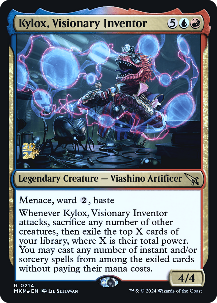 Kylox, Visionary Inventor [Murders at Karlov Manor Prerelease Promos] | Exor Games Dartmouth