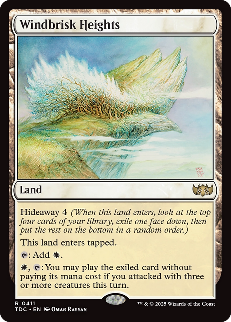 Windbrisk Heights [Tarkir: Dragonstorm Commander] | Exor Games Dartmouth
