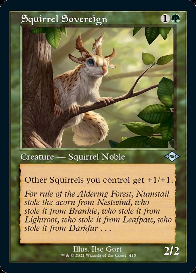 Squirrel Sovereign (Retro) [Modern Horizons 2] | Exor Games Dartmouth